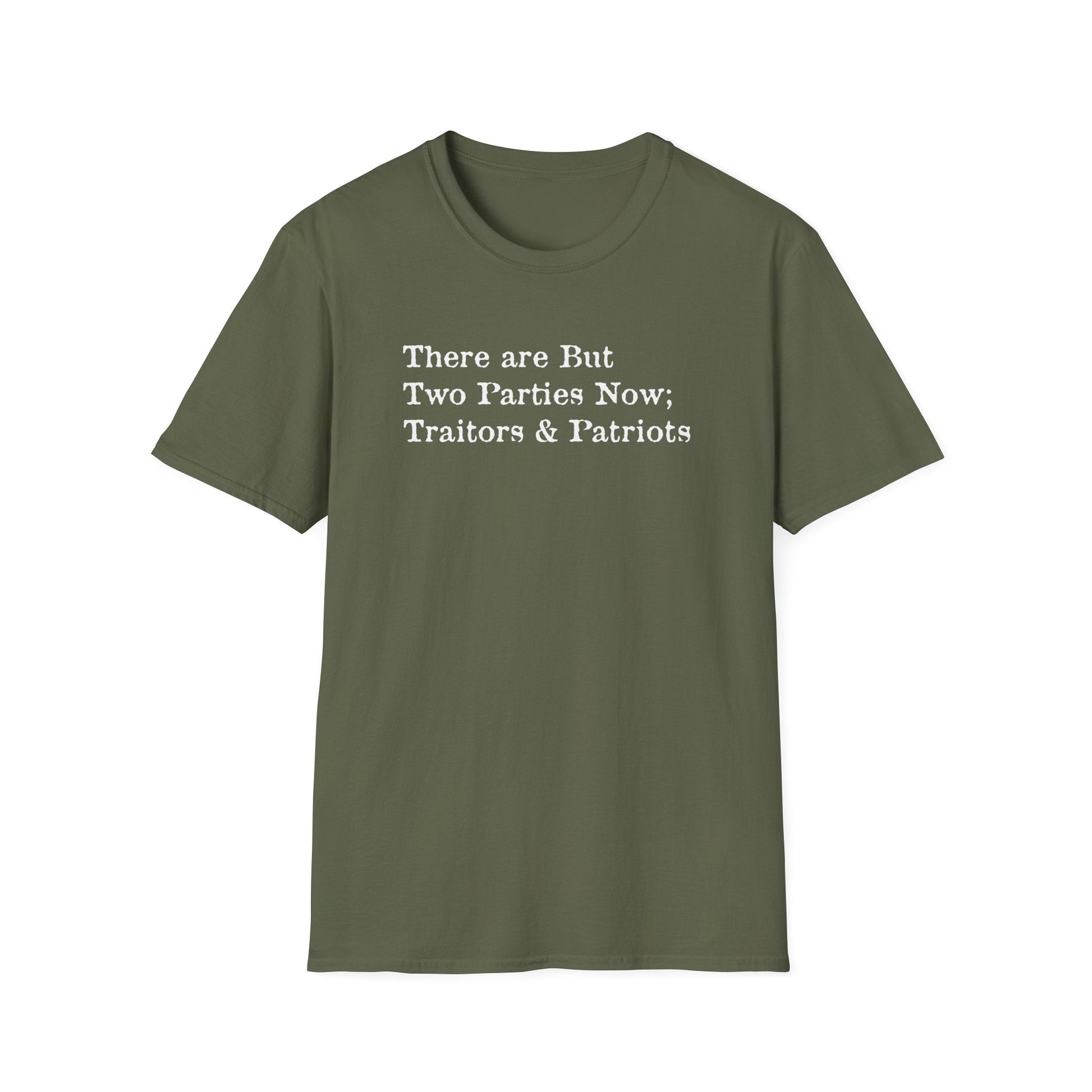 Traitors and Patriots Unisex T-Shirt - PatriotDepot.com
