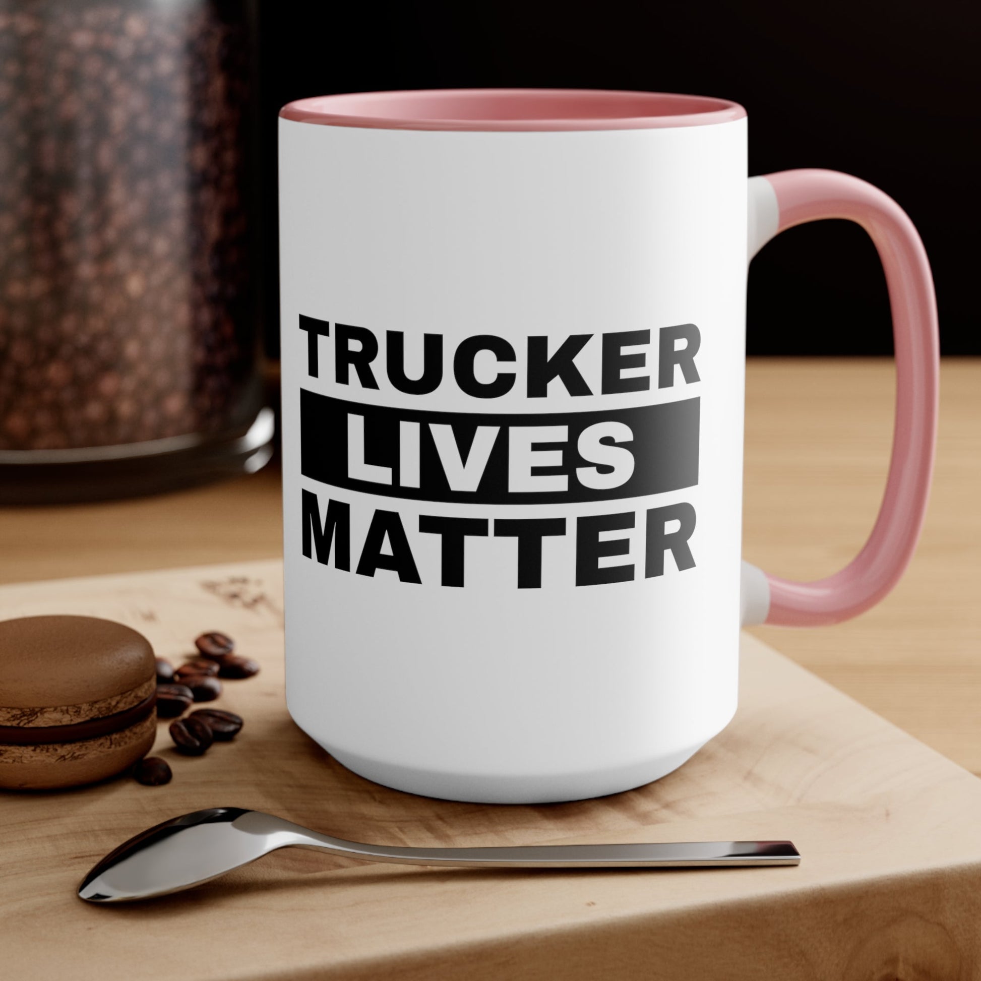 Trucker Lives Matter Mug (2 sizes, 3 colors) - PatriotDepot.com