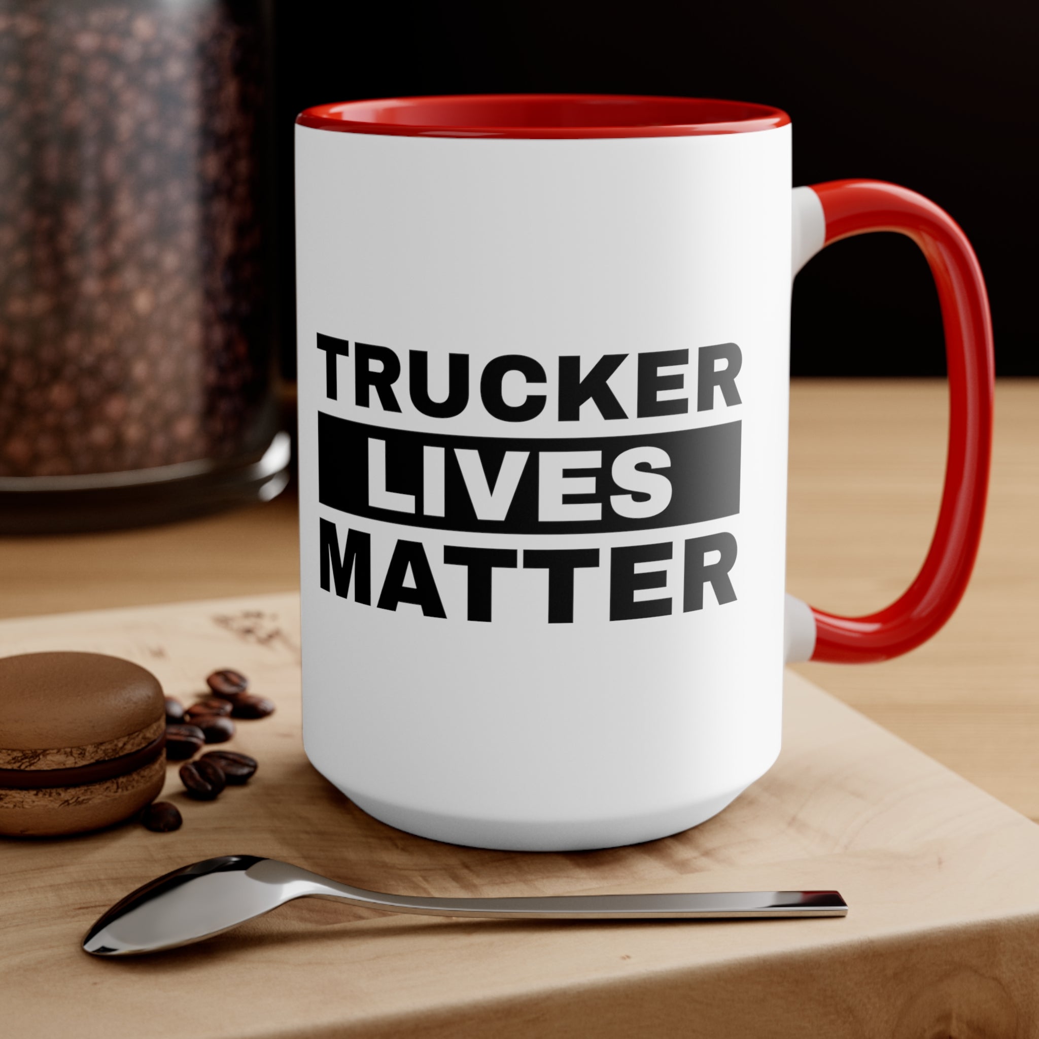 Trucker Lives Matter Mug (2 sizes, 3 colors) - PatriotDepot.com