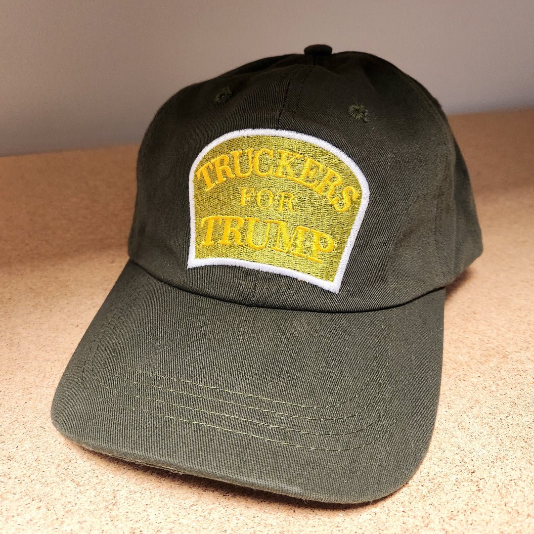 Truckers for Trump Custom Embroidered Patch Hat - PatriotDepot.com