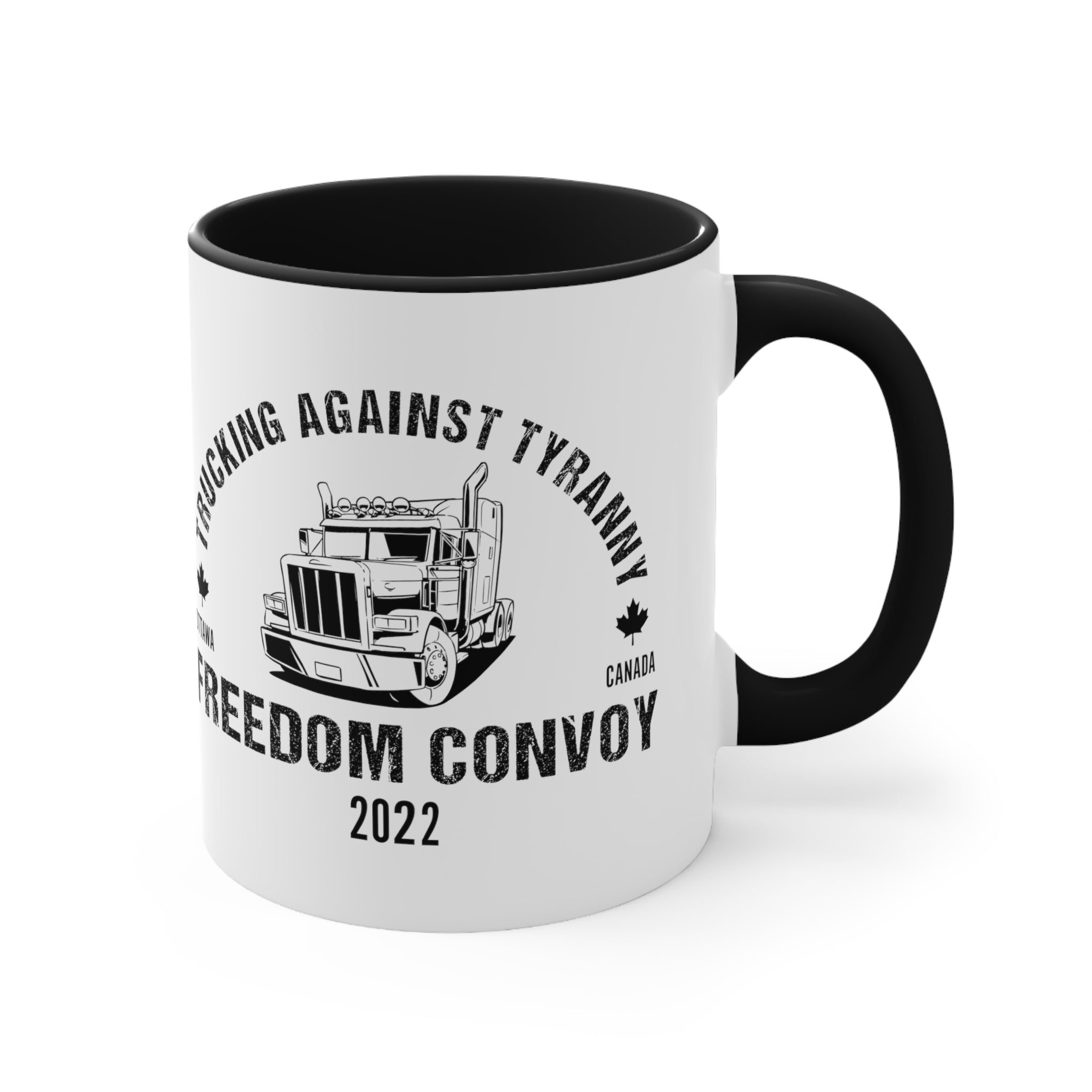 Trucking Against Tyranny Mug (2 Sizes, 3 Colors) - PatriotDepot.com