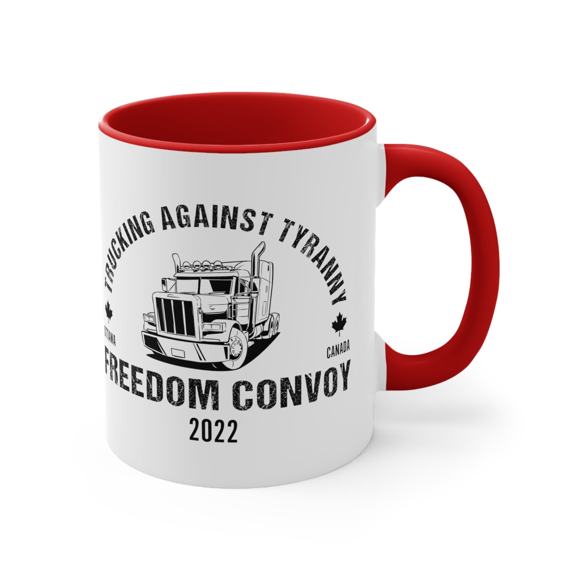 Trucking Against Tyranny Mug (2 Sizes, 3 Colors) - PatriotDepot.com