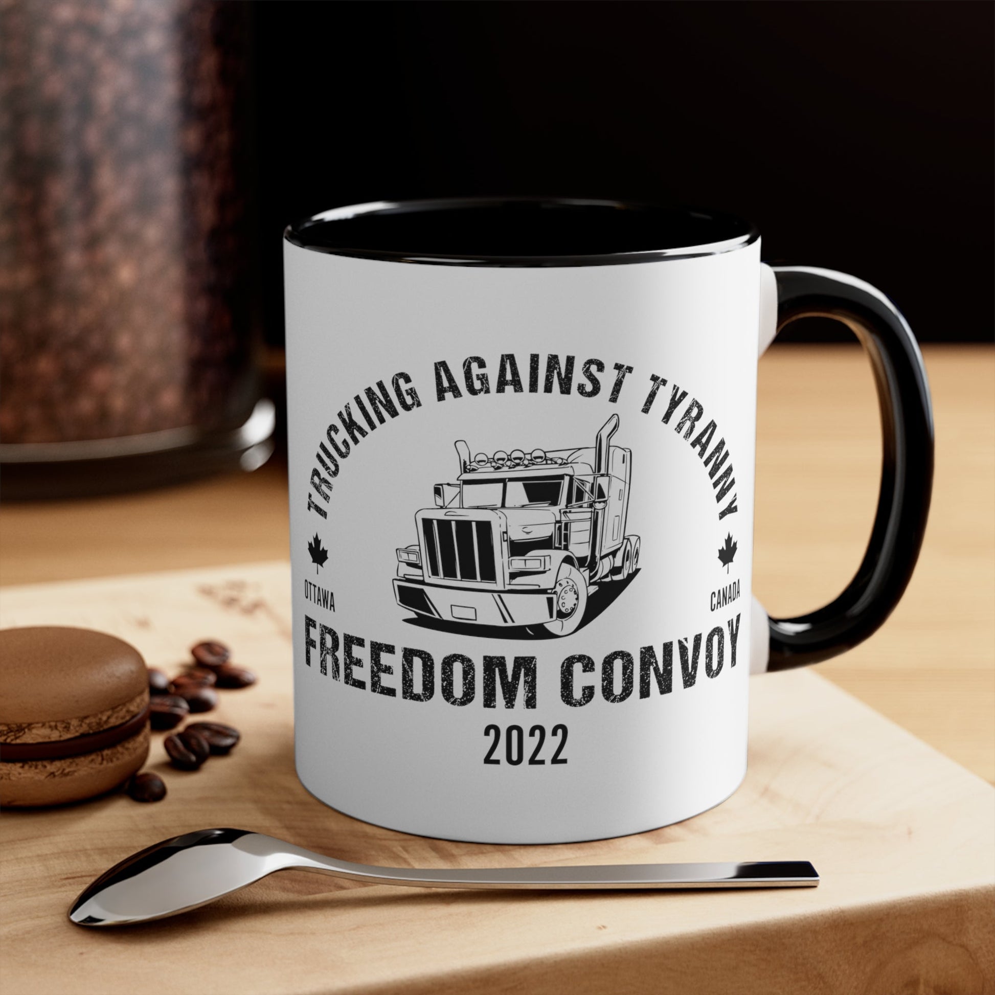 Trucking Against Tyranny Mug (2 Sizes, 3 Colors) - PatriotDepot.com