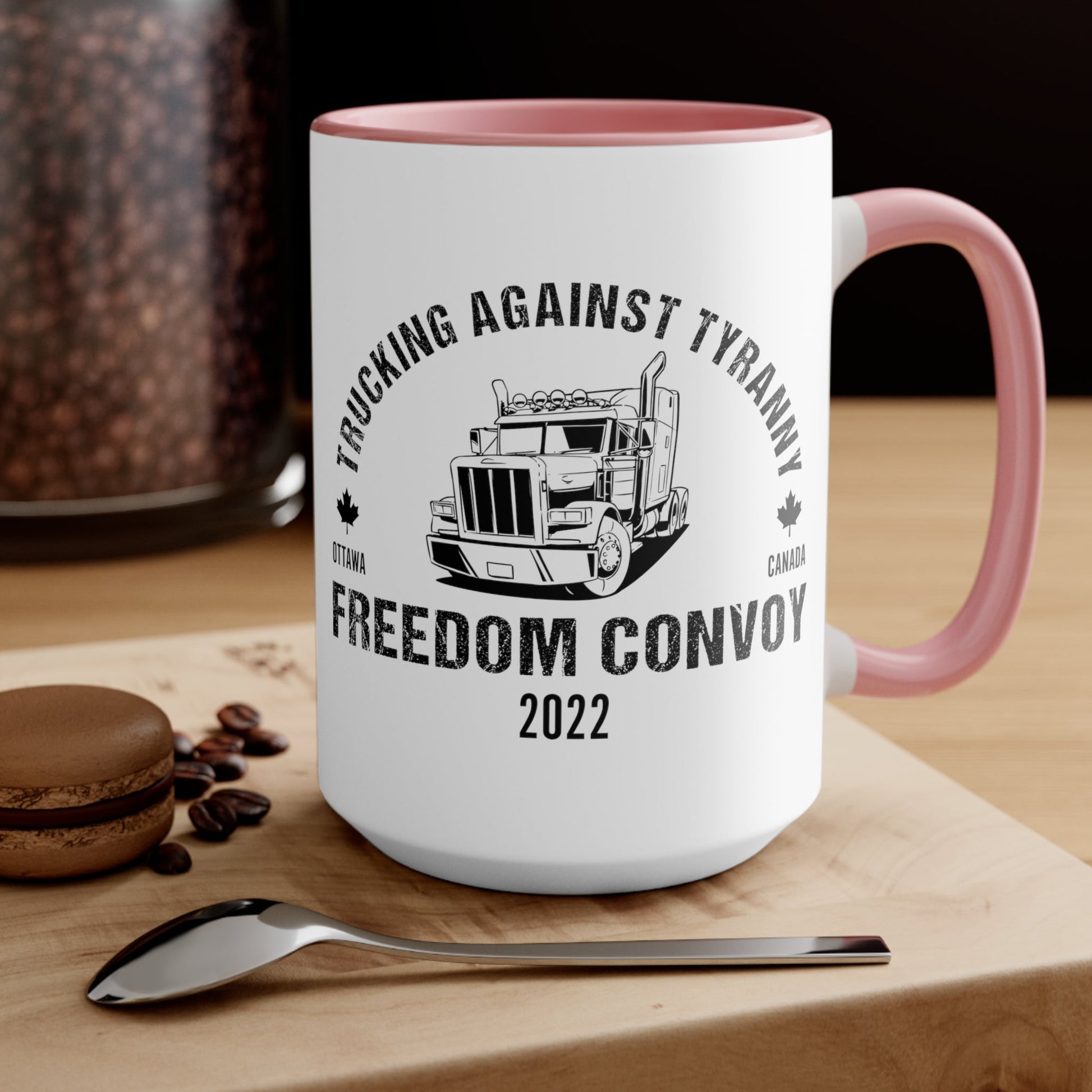 Trucking Against Tyranny Mug (2 Sizes, 3 Colors) - PatriotDepot.com