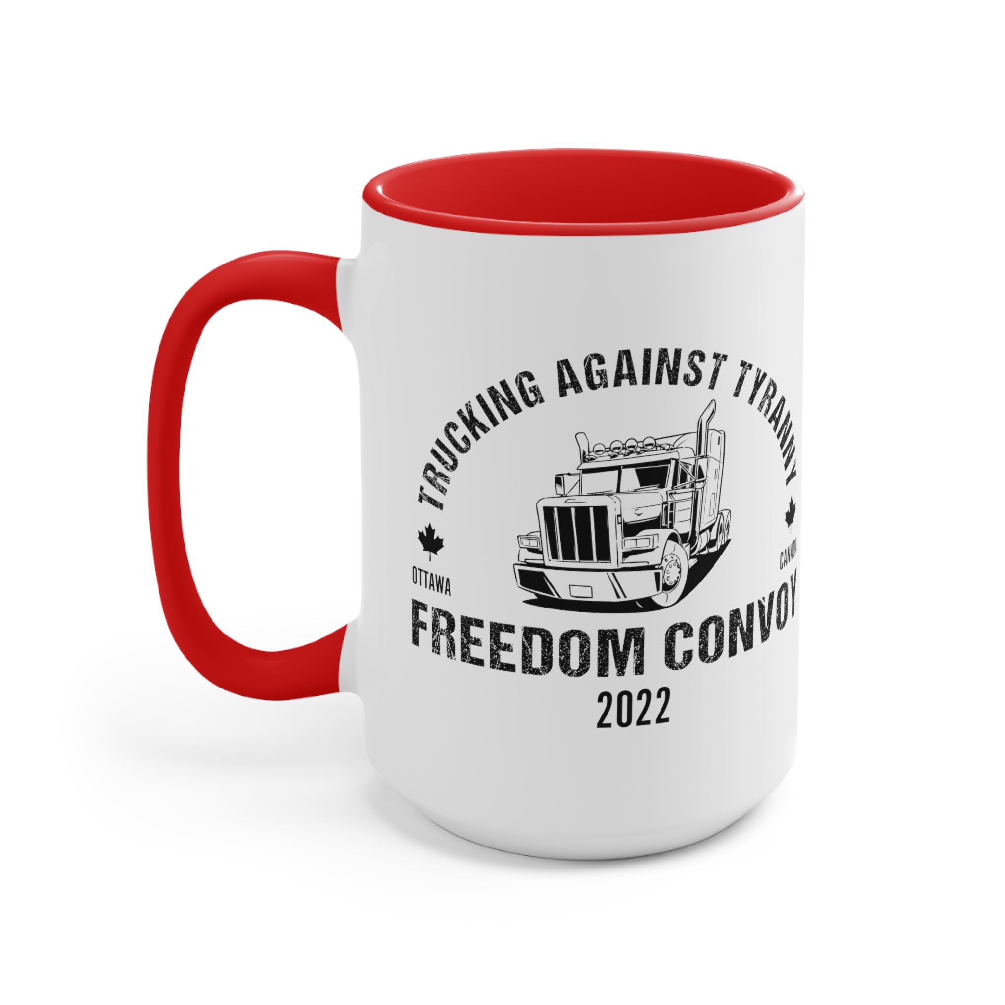 Trucking Against Tyranny Mug (2 Sizes, 3 Colors) - PatriotDepot.com