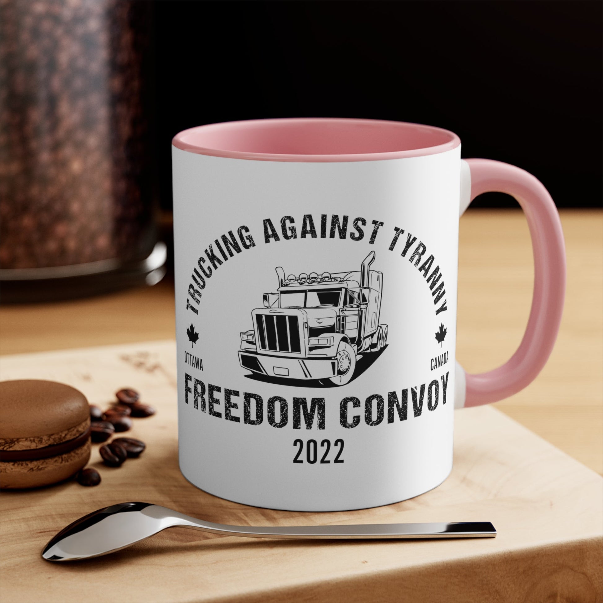 Trucking Against Tyranny Mug (2 Sizes, 3 Colors) - PatriotDepot.com