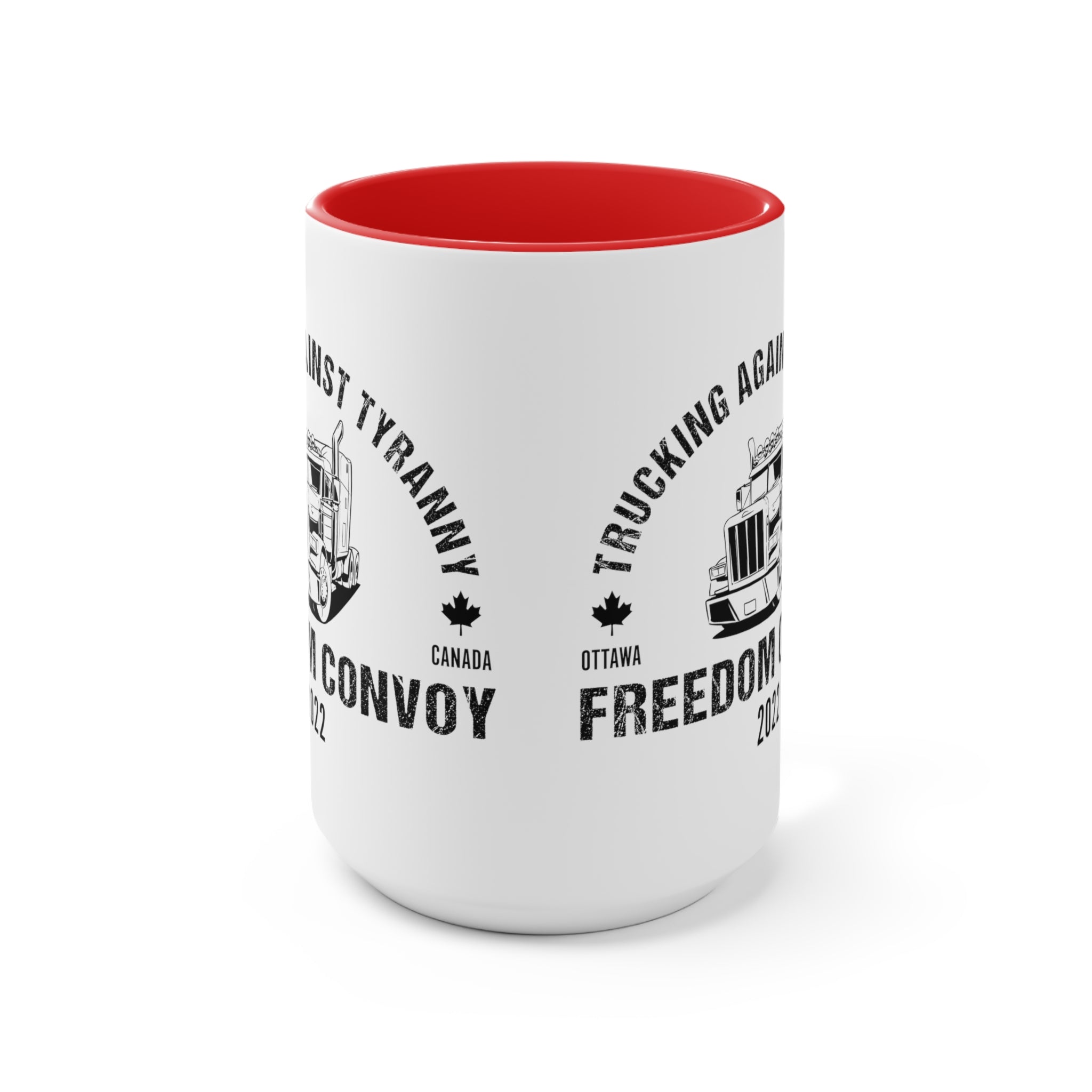 Trucking Against Tyranny Mug (2 Sizes, 3 Colors) - PatriotDepot.com