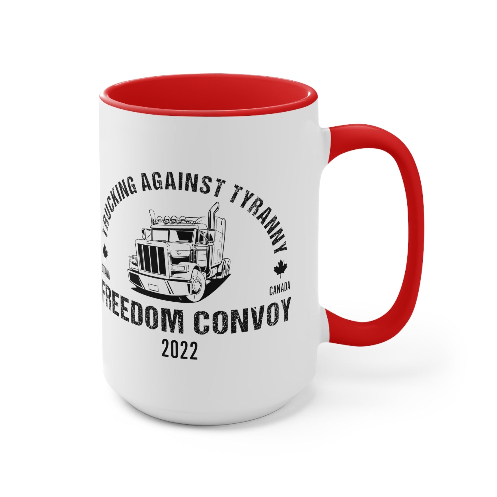 Trucking Against Tyranny Mug (2 Sizes, 3 Colors) - PatriotDepot.com