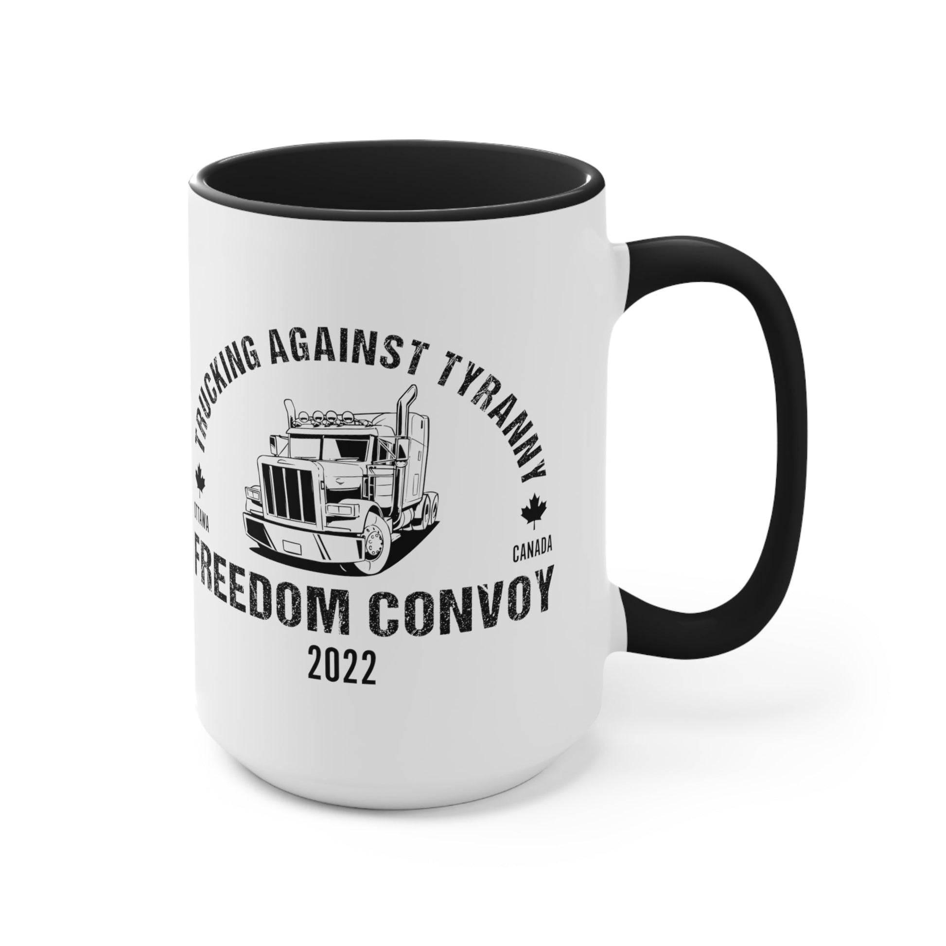 Trucking Against Tyranny Mug (2 Sizes, 3 Colors) - PatriotDepot.com