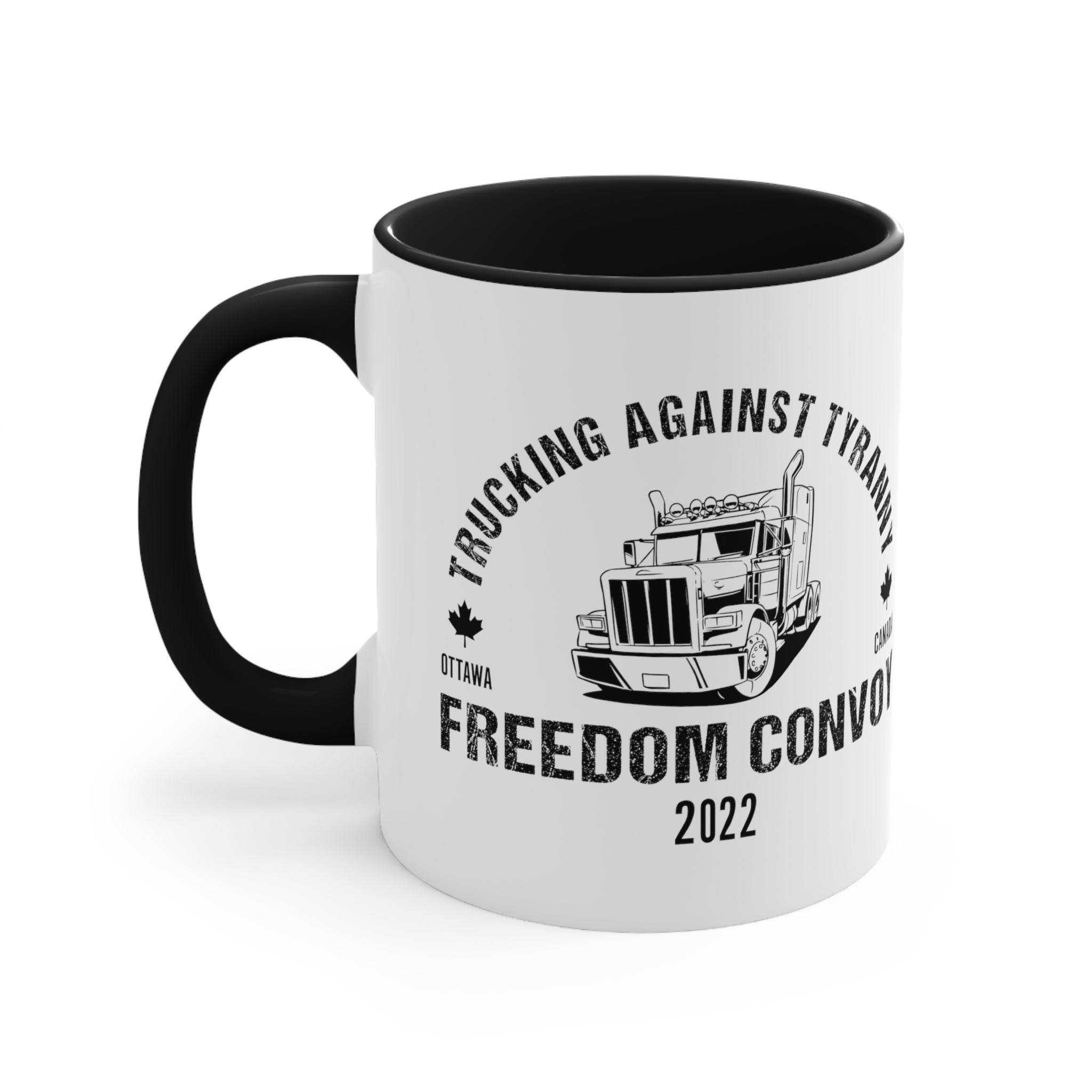 Trucking Against Tyranny Mug (2 Sizes, 3 Colors) - PatriotDepot.com