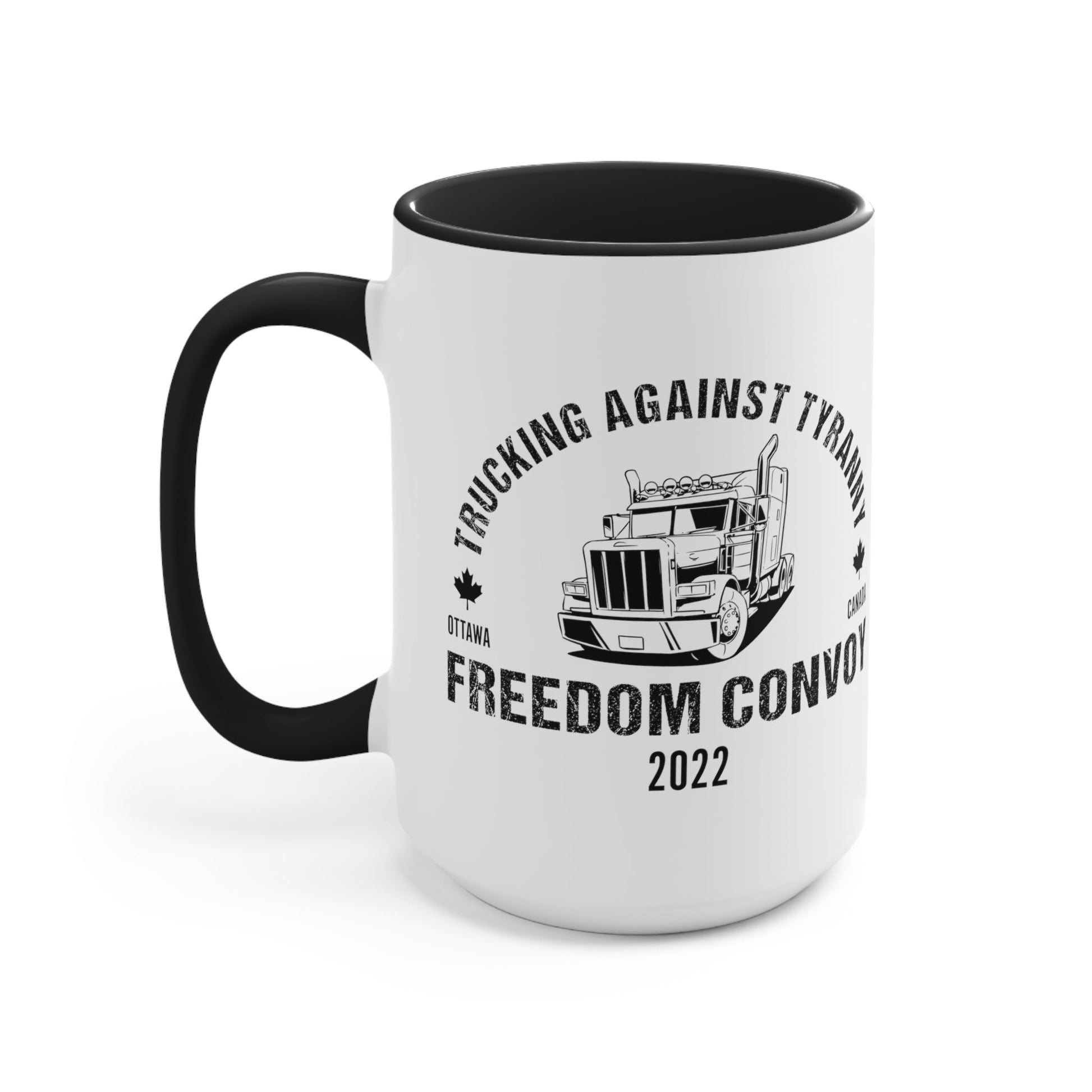Trucking Against Tyranny Mug (2 Sizes, 3 Colors) - PatriotDepot.com