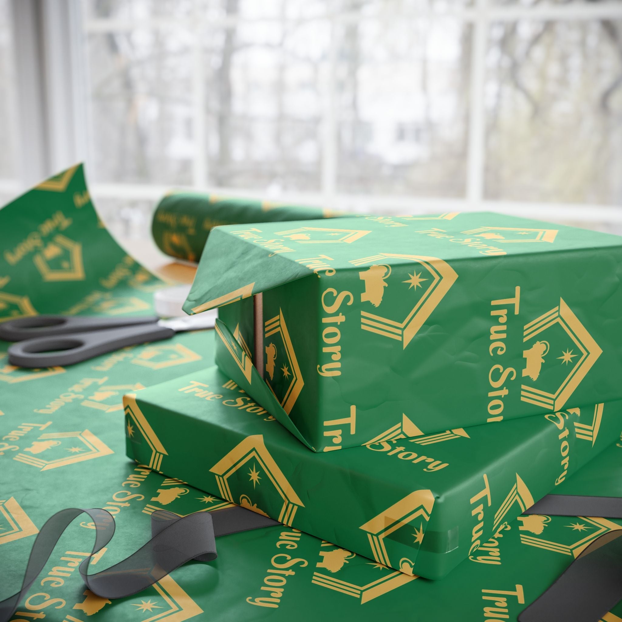 'True Story' Custom Wrapping Paper Roll - PatriotDepot.com