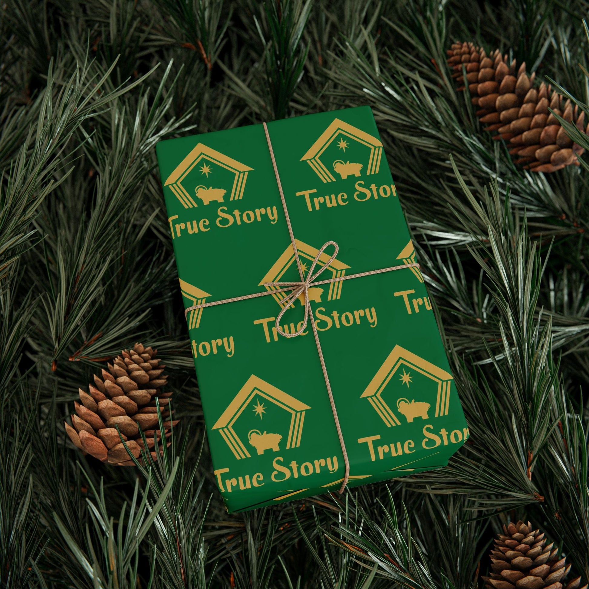 'True Story' Custom Wrapping Paper Roll - PatriotDepot.com