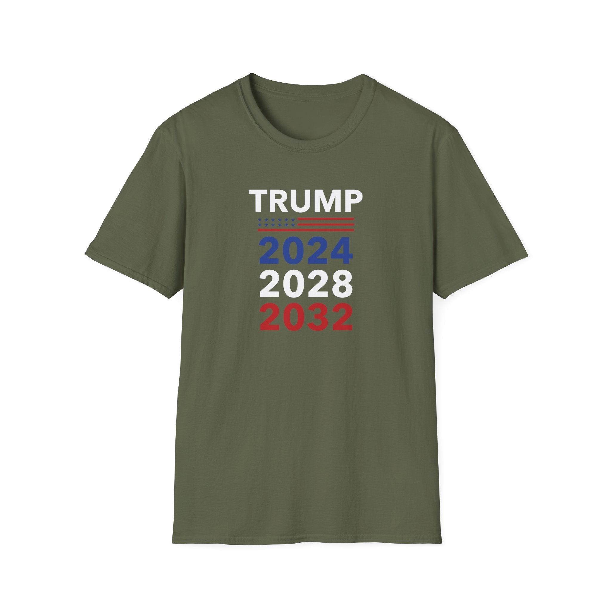 Trump 2024, 2028, 2032 T-Shirt - PatriotDepot.com