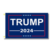 Trump 2024 Blue Flag - PatriotDepot.com