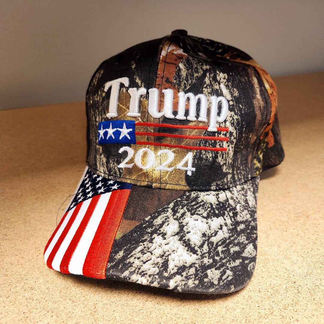 Trump 2024 Custom Embroidered Hat - PatriotDepot.com