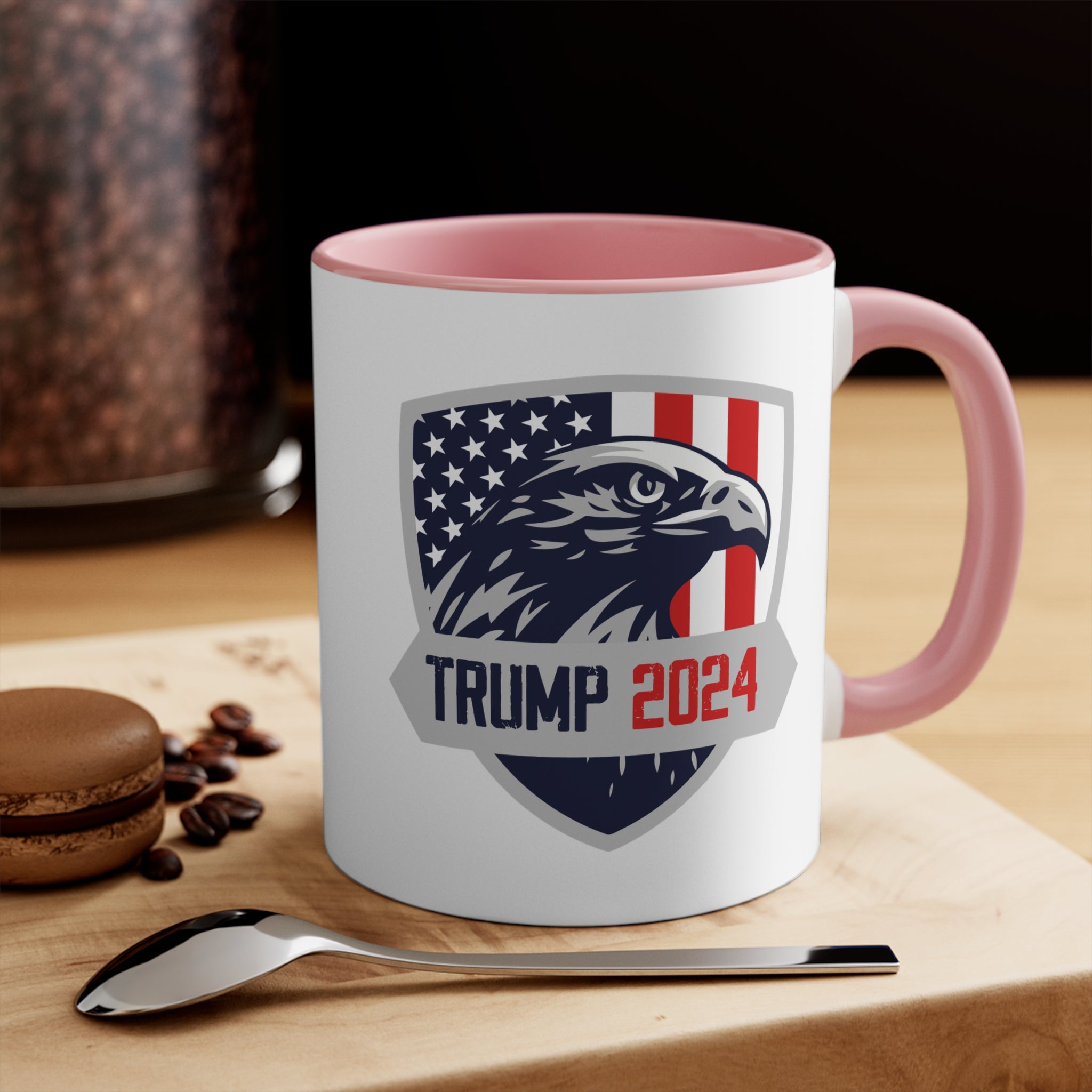 Trump 2024 Eagle Shield Mug (3 Colors, 2 Sizes) - PatriotDepot.com