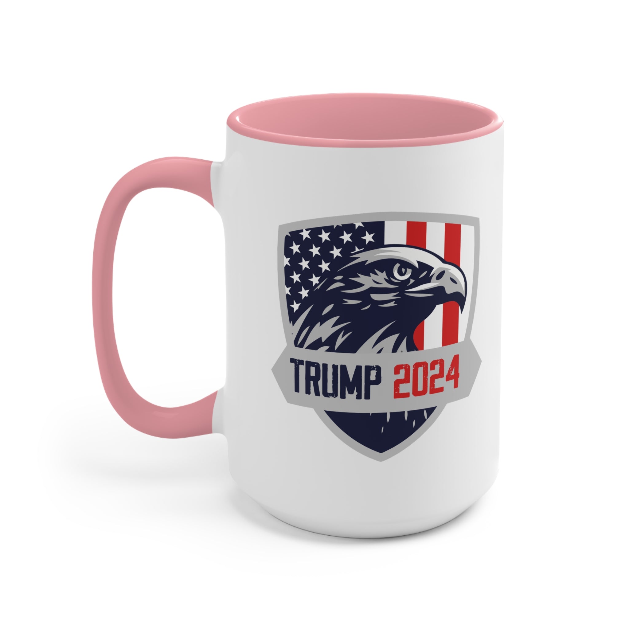 Trump 2024 Eagle Shield Mug (3 Colors, 2 Sizes) - PatriotDepot.com