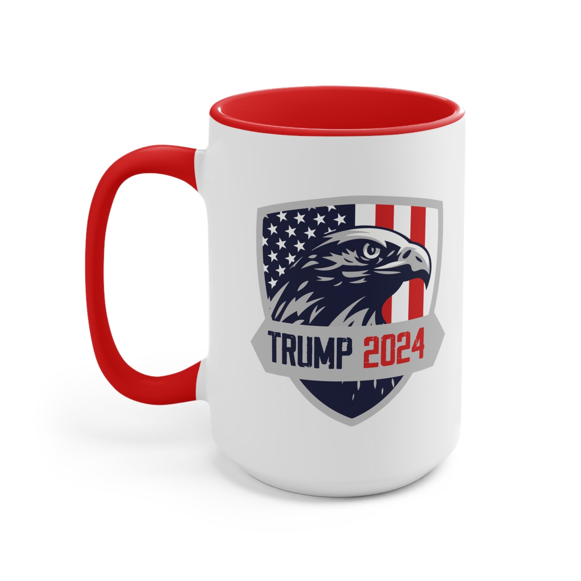 Trump 2024 Eagle Shield Mug (3 Colors, 2 Sizes) - PatriotDepot.com
