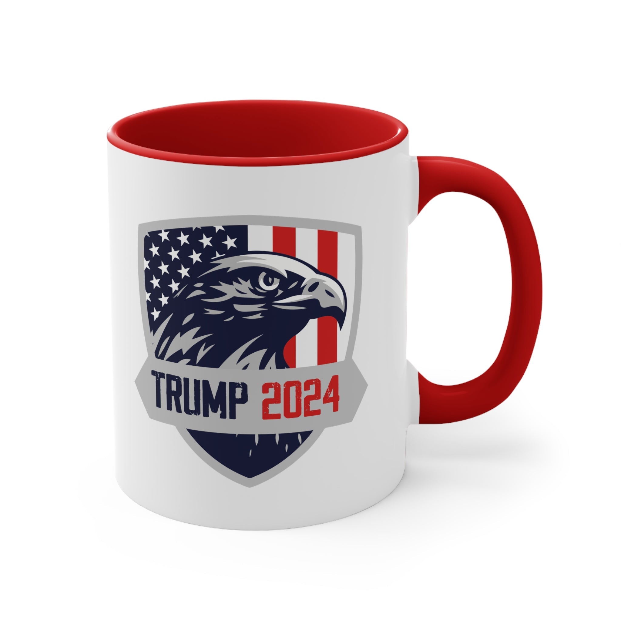 Trump 2024 Eagle Shield Mug (3 Colors, 2 Sizes) - PatriotDepot.com