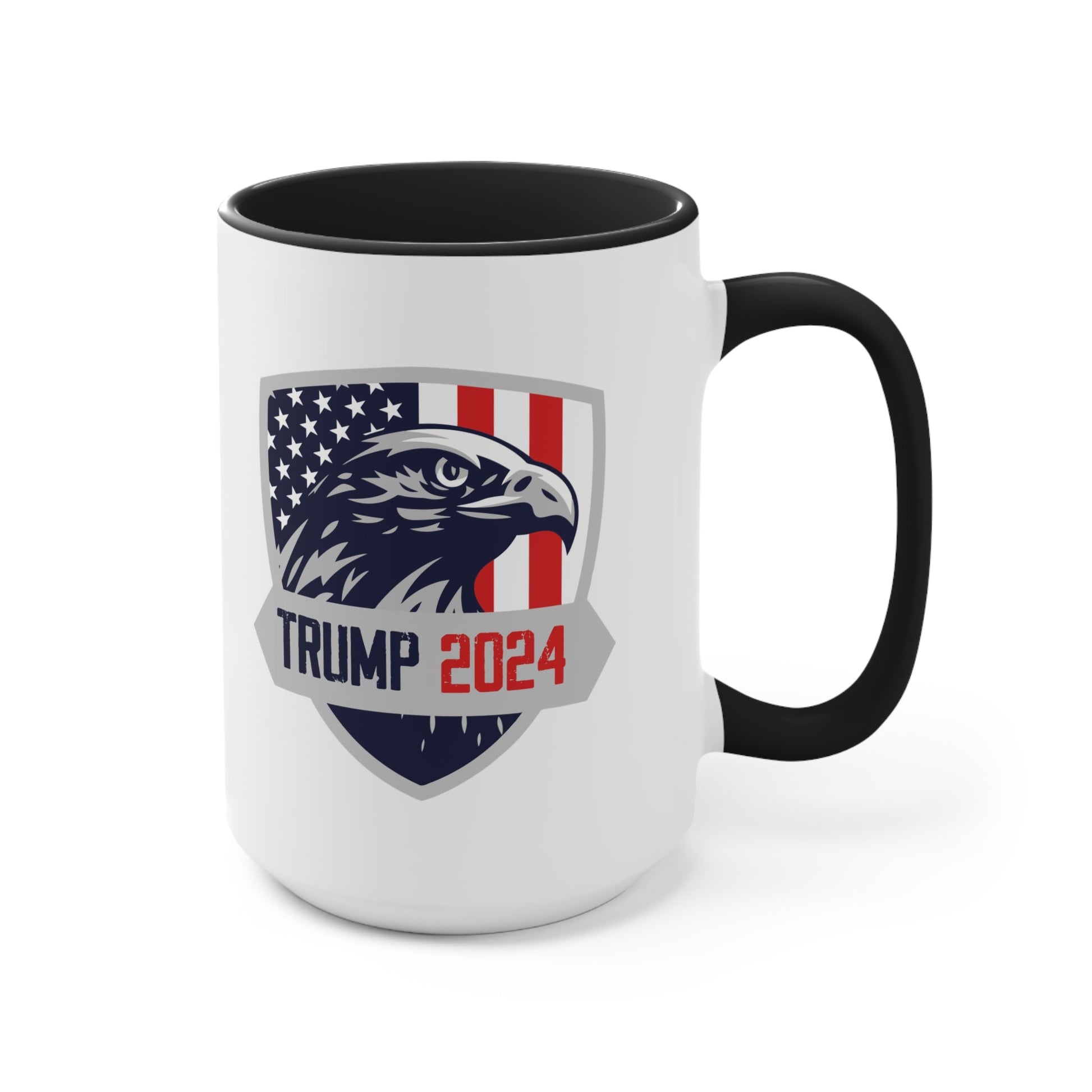 Trump 2024 Eagle Shield Mug (3 Colors, 2 Sizes) - PatriotDepot.com