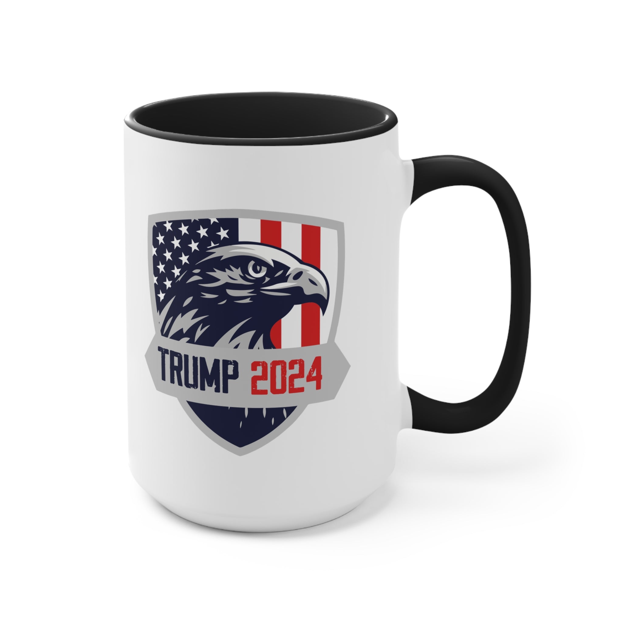 Trump 2024 Eagle Shield Mug (3 Colors, 2 Sizes) - PatriotDepot.com