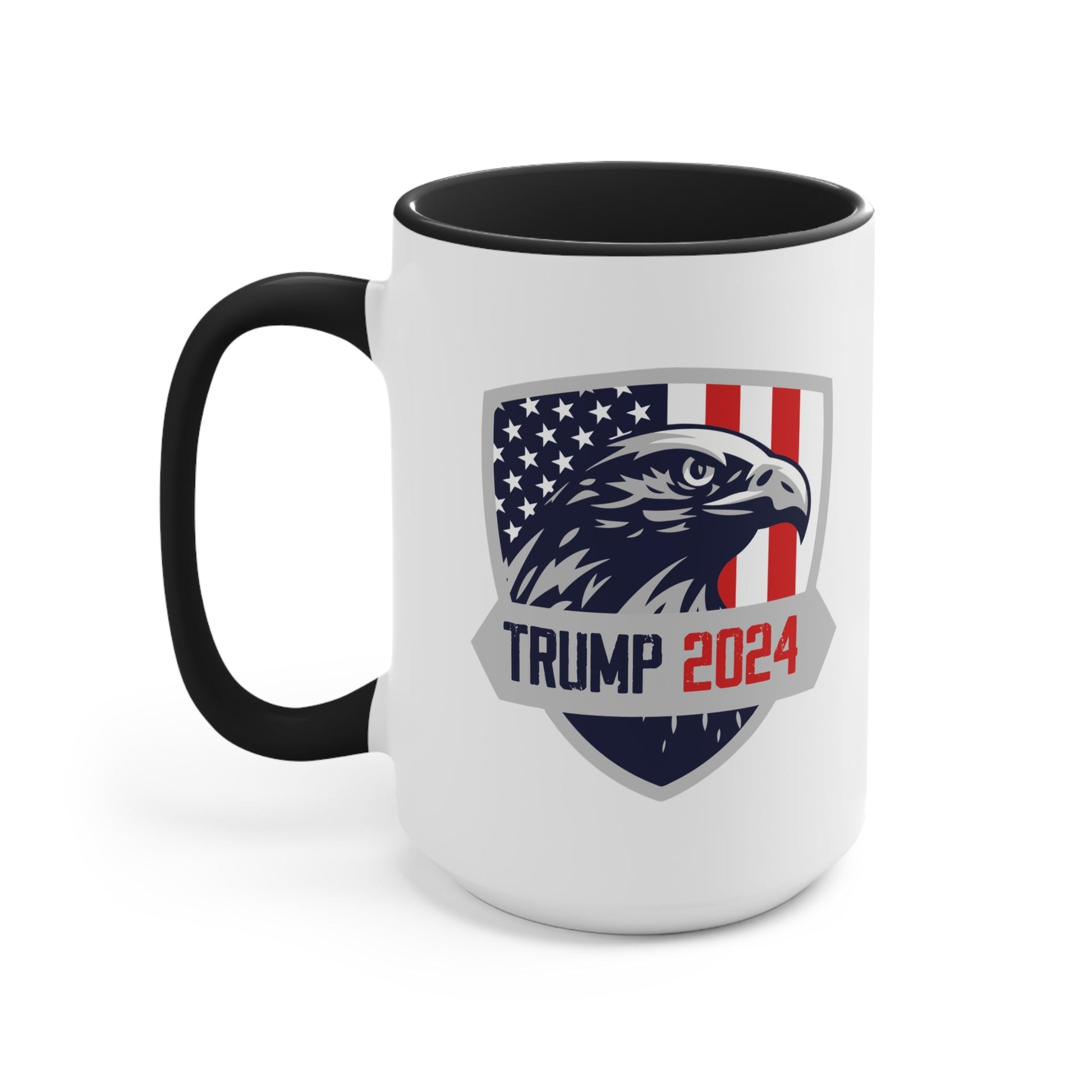 Trump 2024 Eagle Shield Mug (3 Colors, 2 Sizes) - PatriotDepot.com
