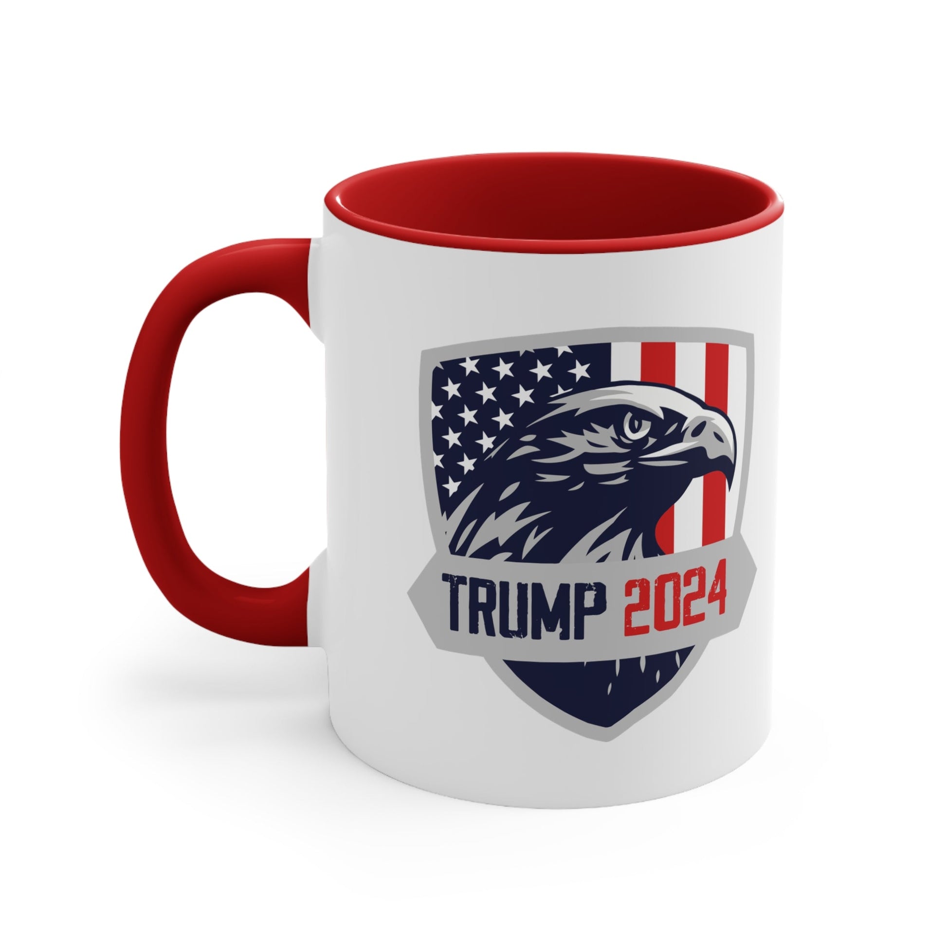 Trump 2024 Eagle Shield Mug (3 Colors, 2 Sizes) - PatriotDepot.com