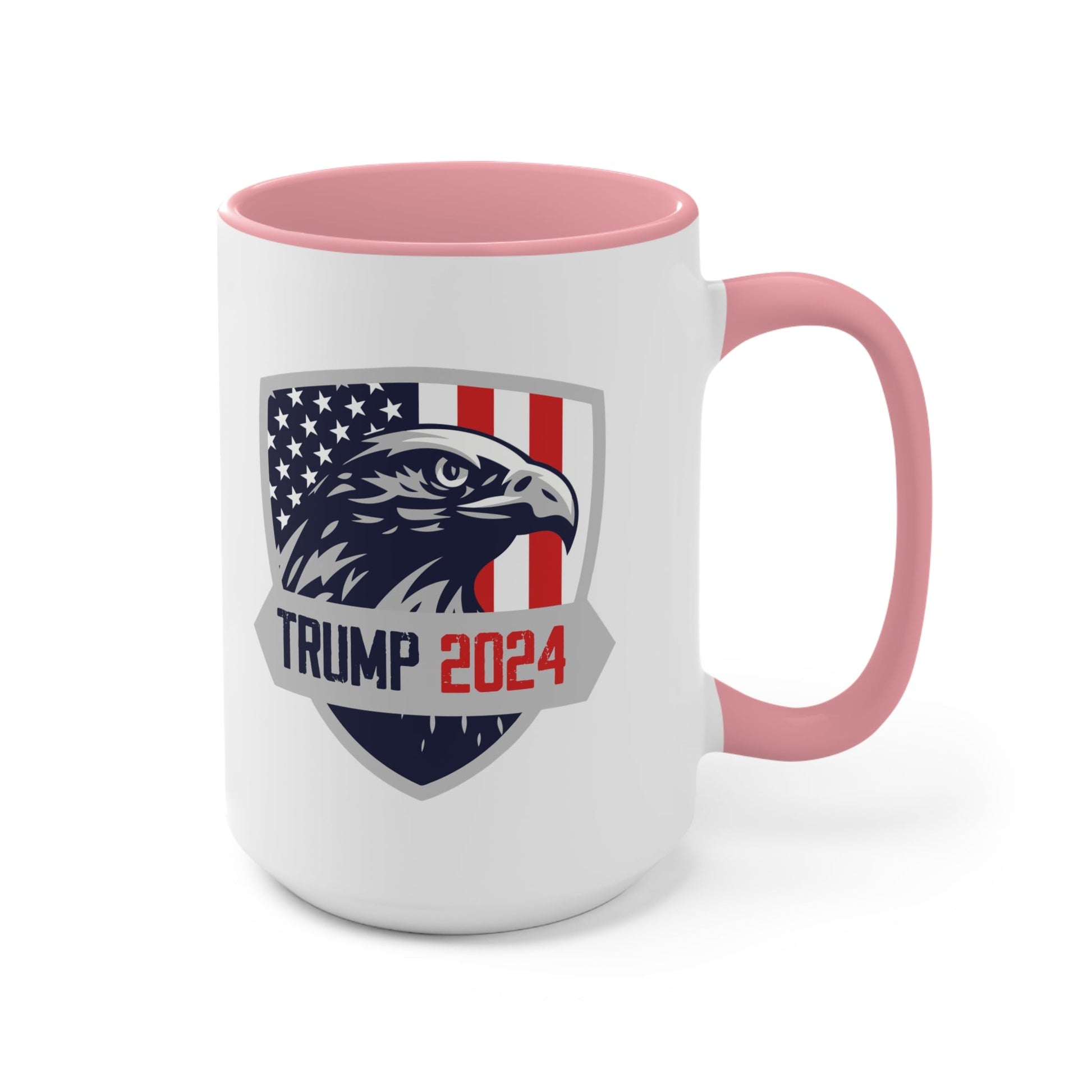 Trump 2024 Eagle Shield Mug (3 Colors, 2 Sizes) - PatriotDepot.com