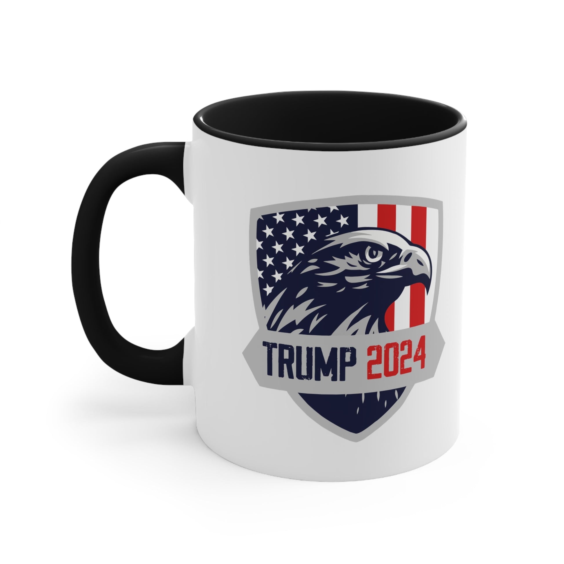 Trump 2024 Eagle Shield Mug (3 Colors, 2 Sizes) - PatriotDepot.com