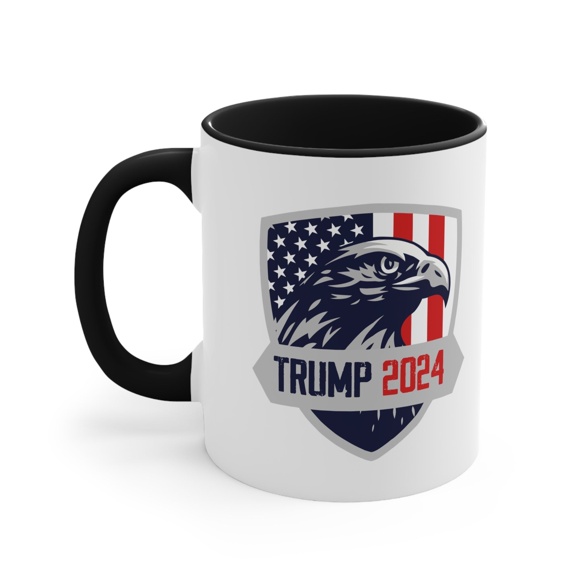 Trump 2024 Eagle Shield Mug (3 Colors, 2 Sizes) - PatriotDepot.com