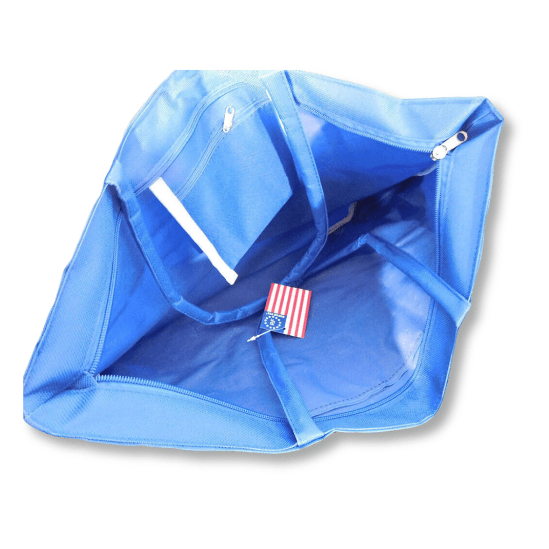 Trump 2024 Embroidered Heavy Duty Tote Bag - PatriotDepot.com