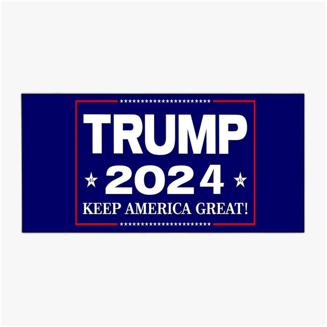 Trump 2024 Keep America Great Beach Towel - PatriotDepot.com