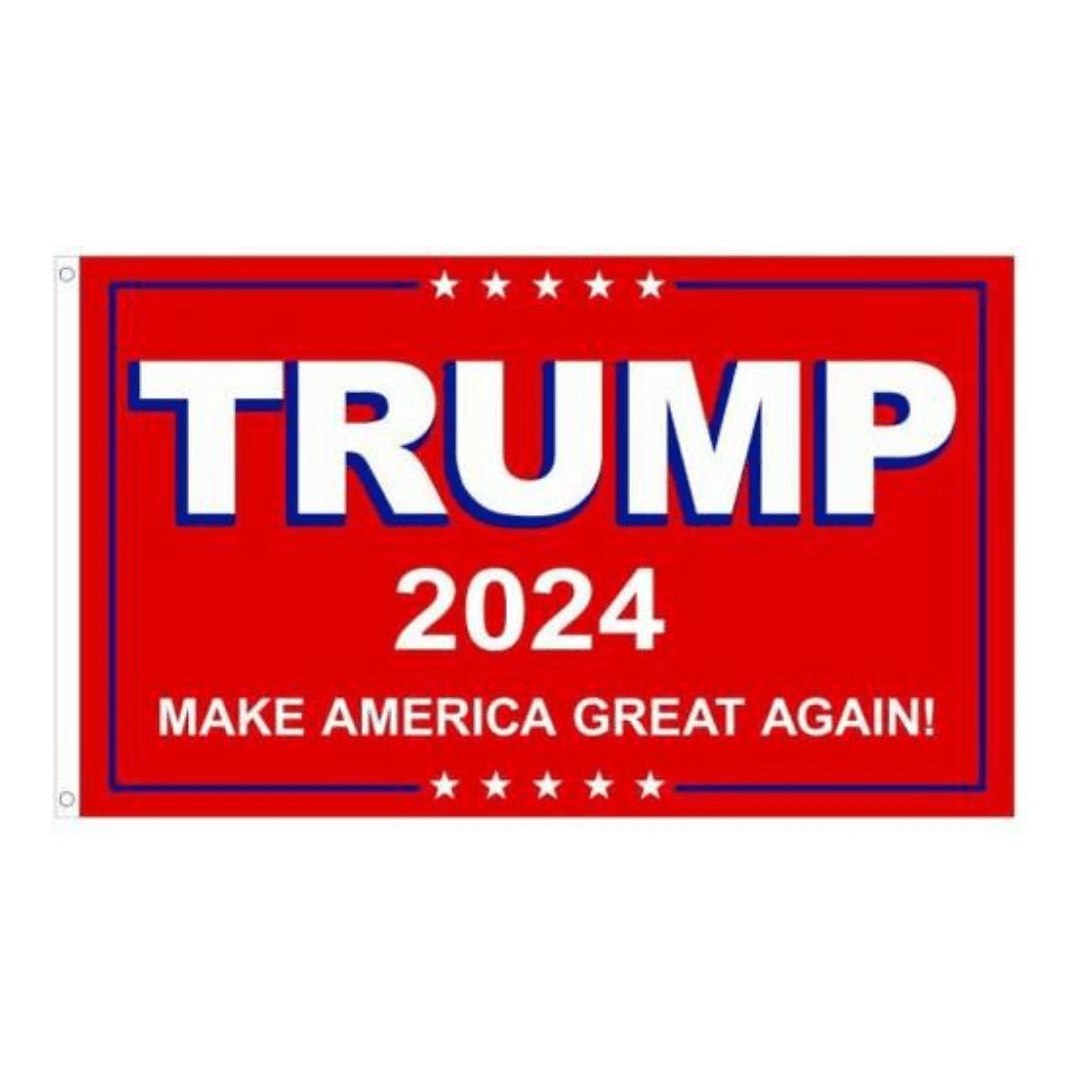 Trump 2024 Make America Great Again Flag (3 Options) - PatriotDepot.com