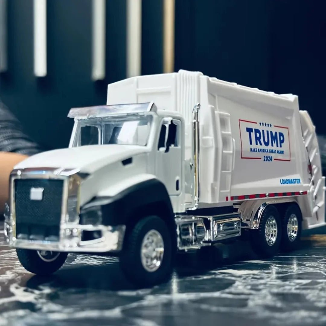 Trump 2024 Make America Great Again Garbage Truck Collectible - PatriotDepot.com