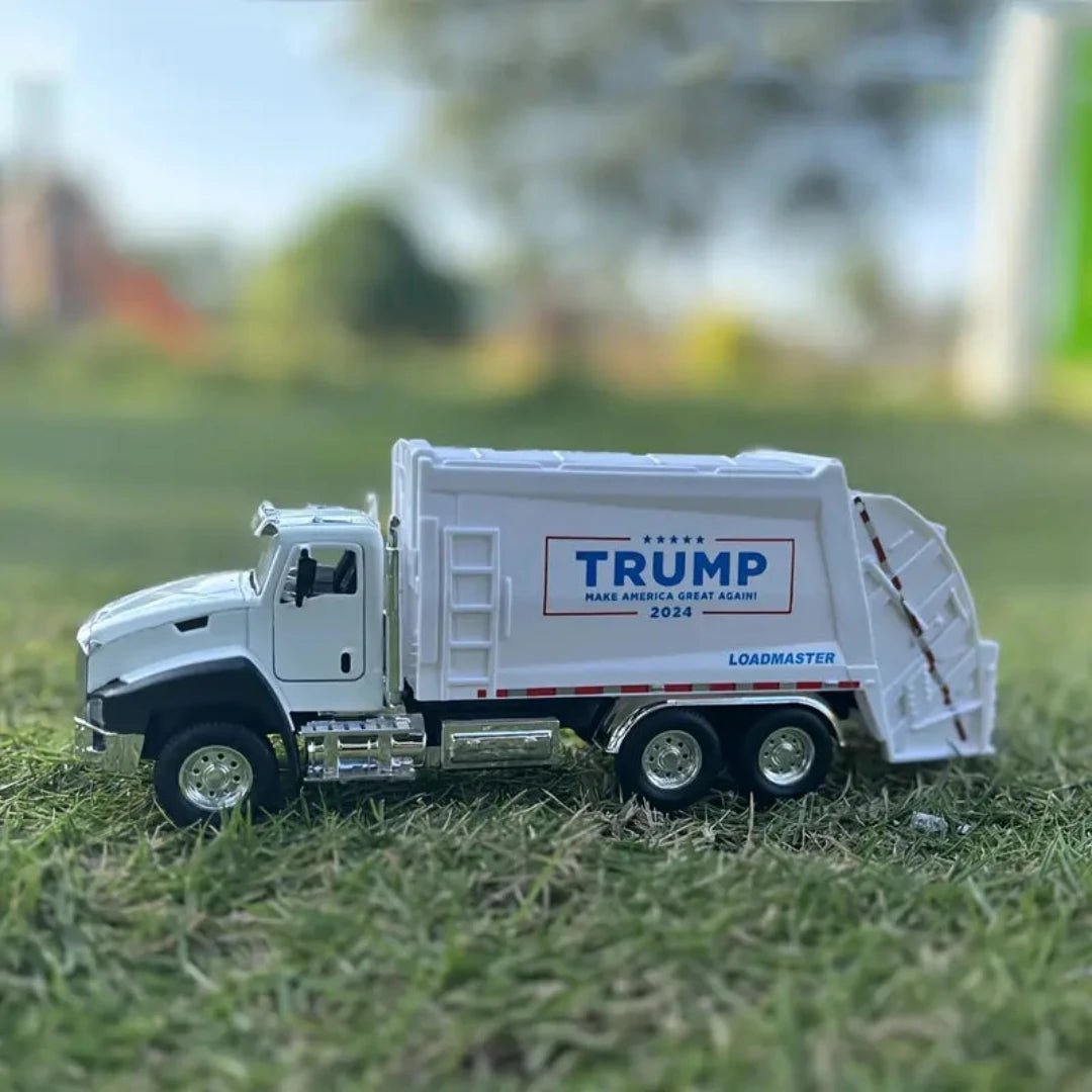 Trump 2024 Make America Great Again Garbage Truck Collectible - PatriotDepot.com
