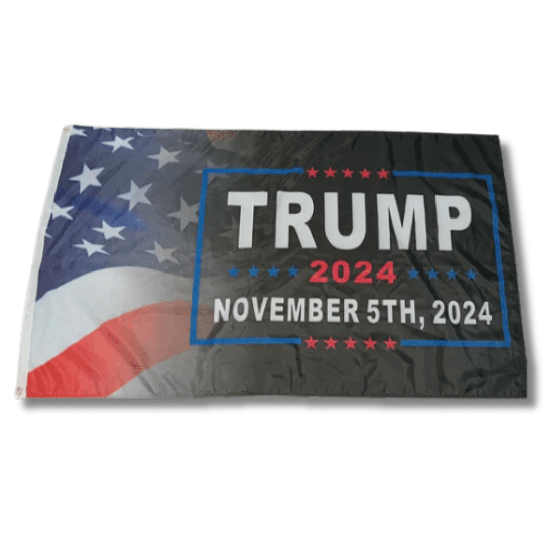 Trump 2024 November 5th, 2024 Flag - PatriotDepot.com