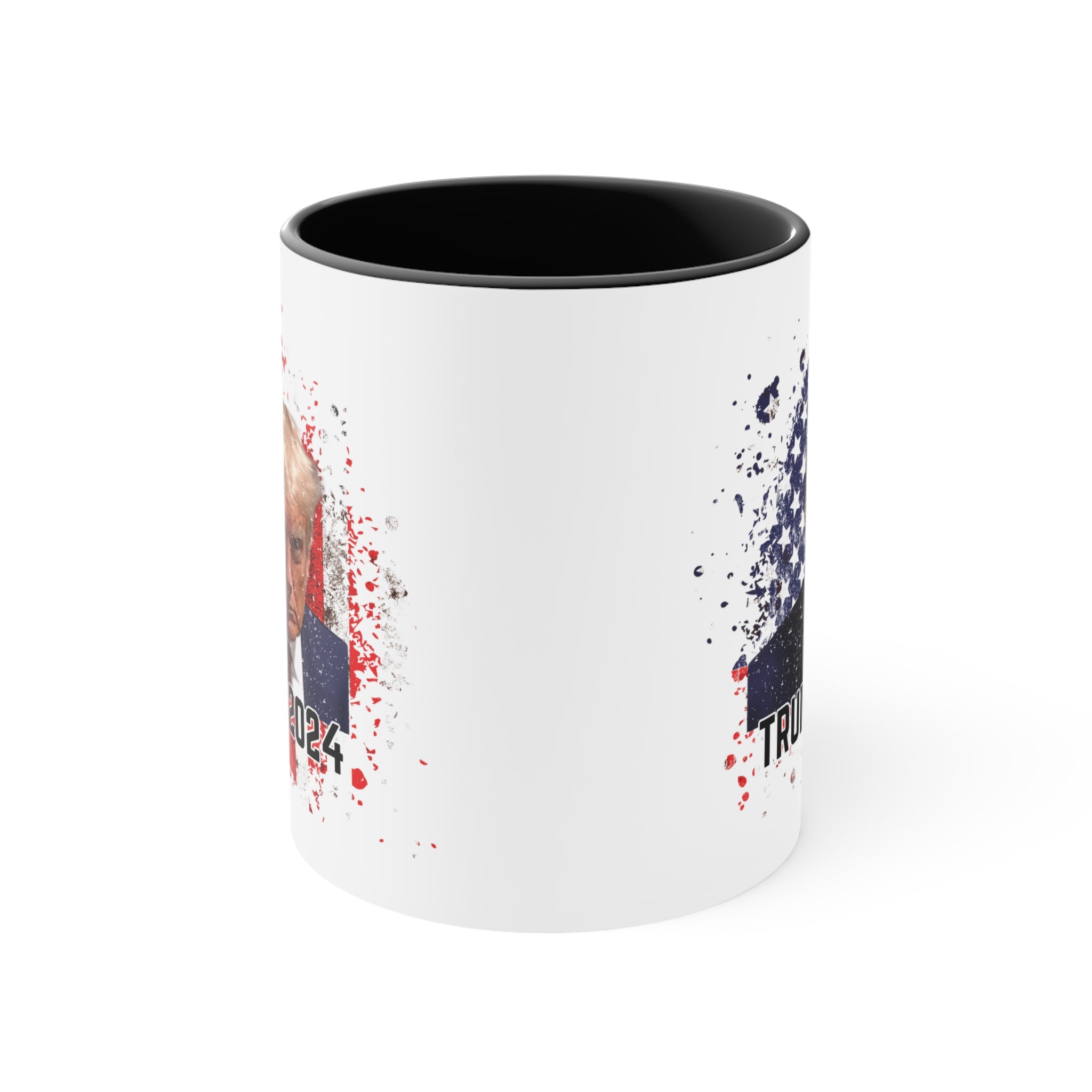 Trump 2024 Patriotic Mugshot Mug (3 Colors, 2 Sizes) - PatriotDepot.com