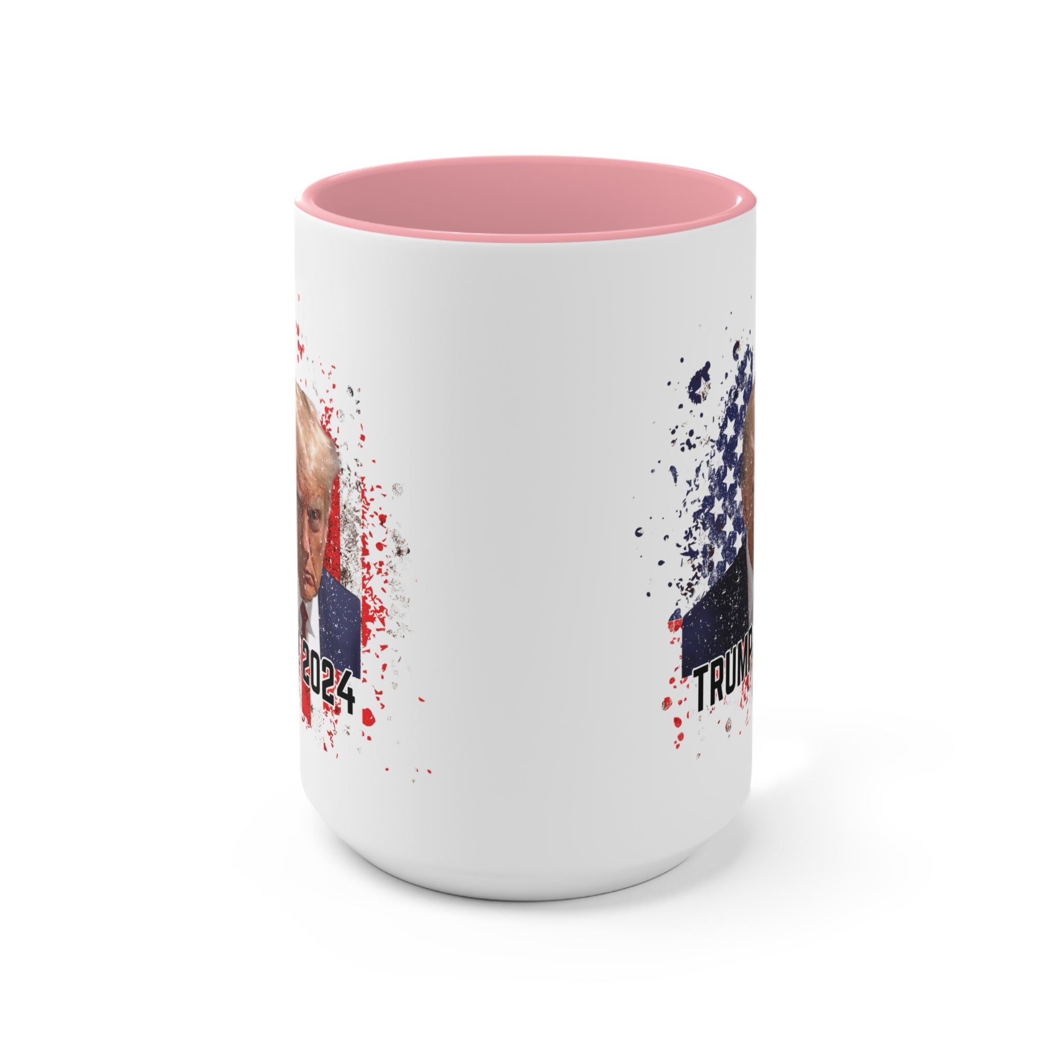 Trump 2024 Patriotic Mugshot Mug (3 Colors, 2 Sizes) - PatriotDepot.com