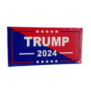 Trump 2024 (Red/Blue Design) Bumper Sticker - PatriotDepot.com