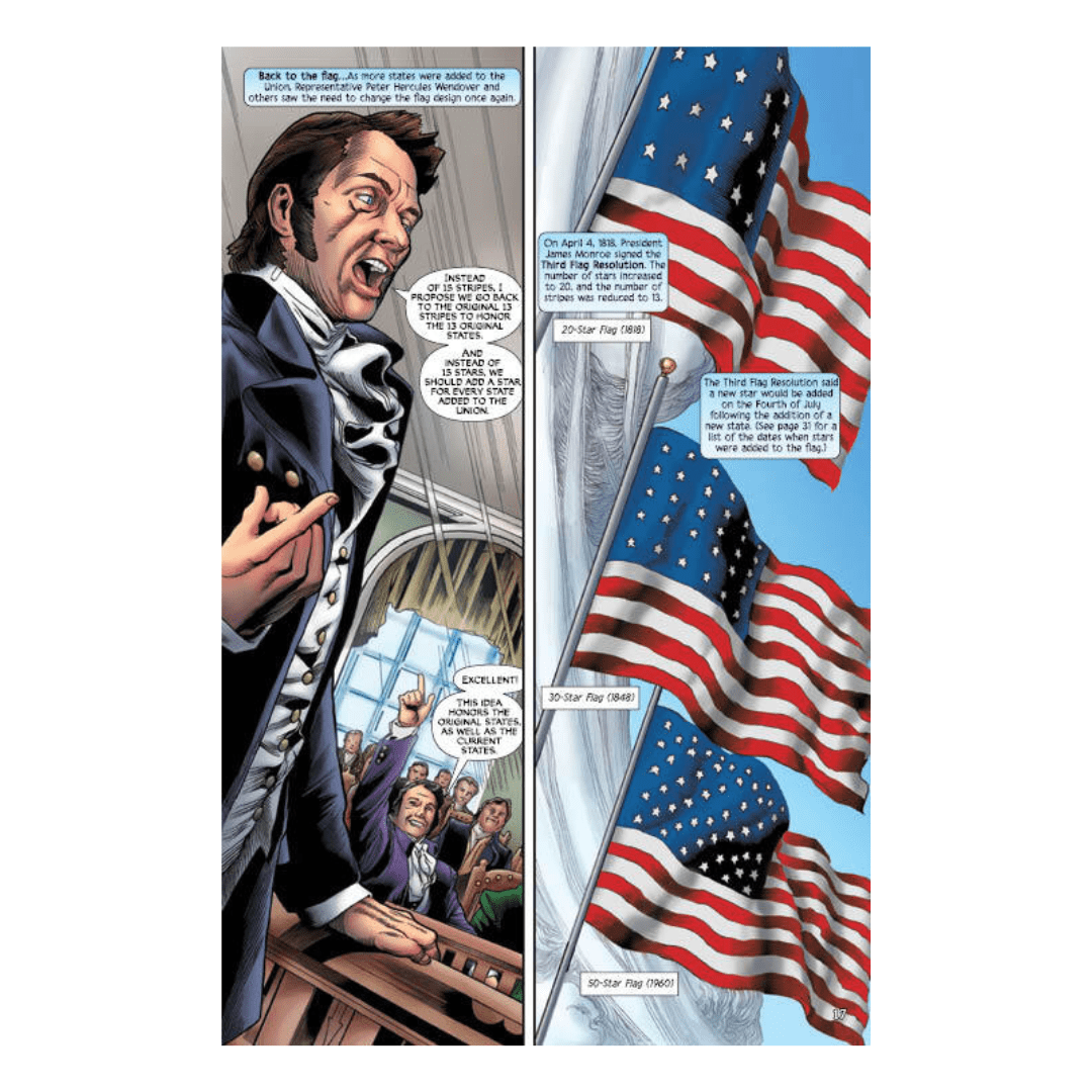 Trump 2024: Restoring the Glory to Old Glory – Presidential Limited Edition Graphic Novel - PatriotDepot.com