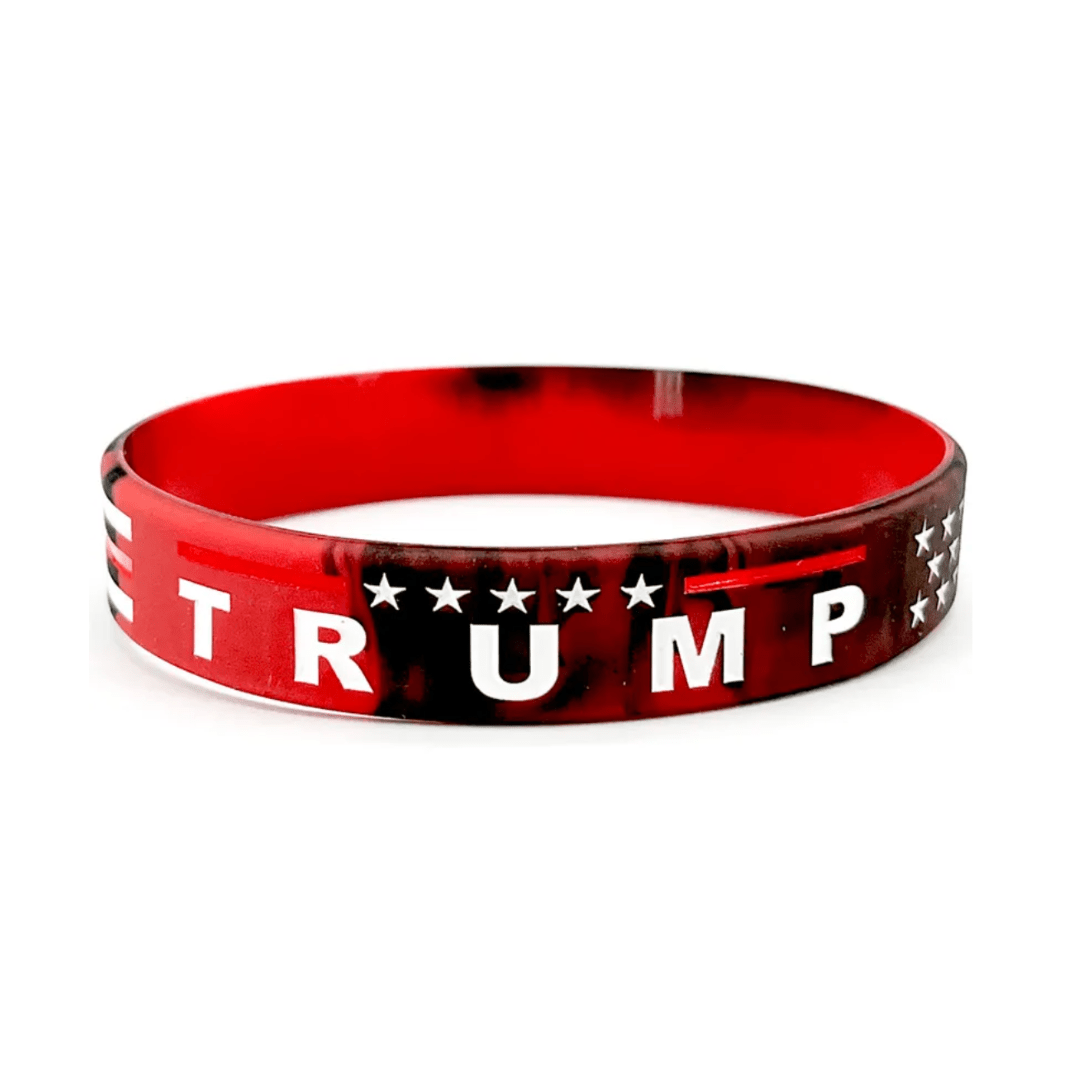 Trump 2024 Silicone Bracelets (2 - Pack) - PatriotDepot.com