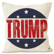 Trump 2024 Stars Pillow Cover - PatriotDepot.com