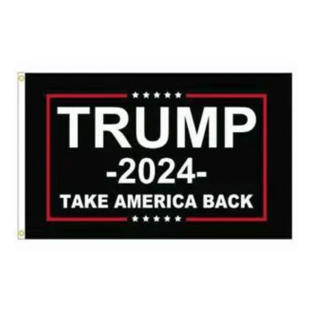Trump 2024 Take America Back Flag - PatriotDepot.com
