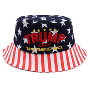 Trump 2024 Take America Back Patriotic Embroidered Bucket Hat - PatriotDepot.com
