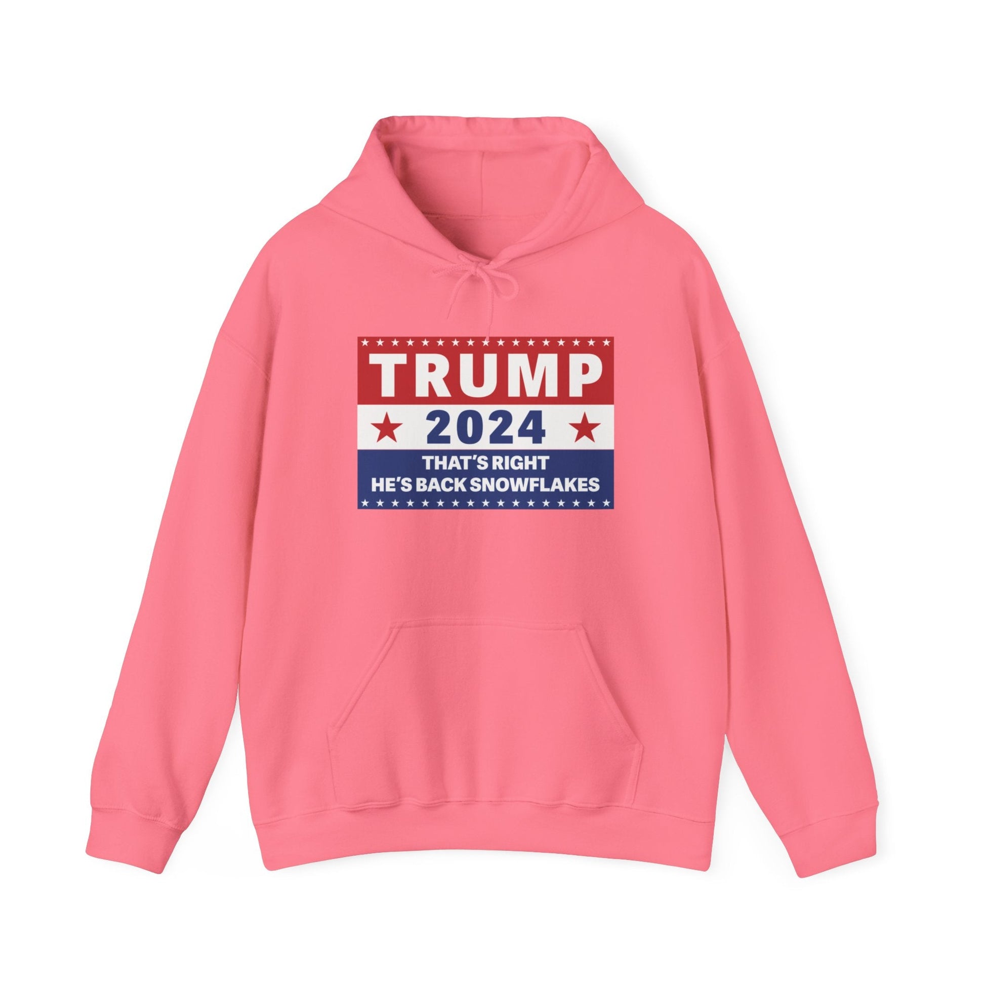 Trump 2024 That's Right, He's Back Snowflakes Hoodie - PatriotDepot.com