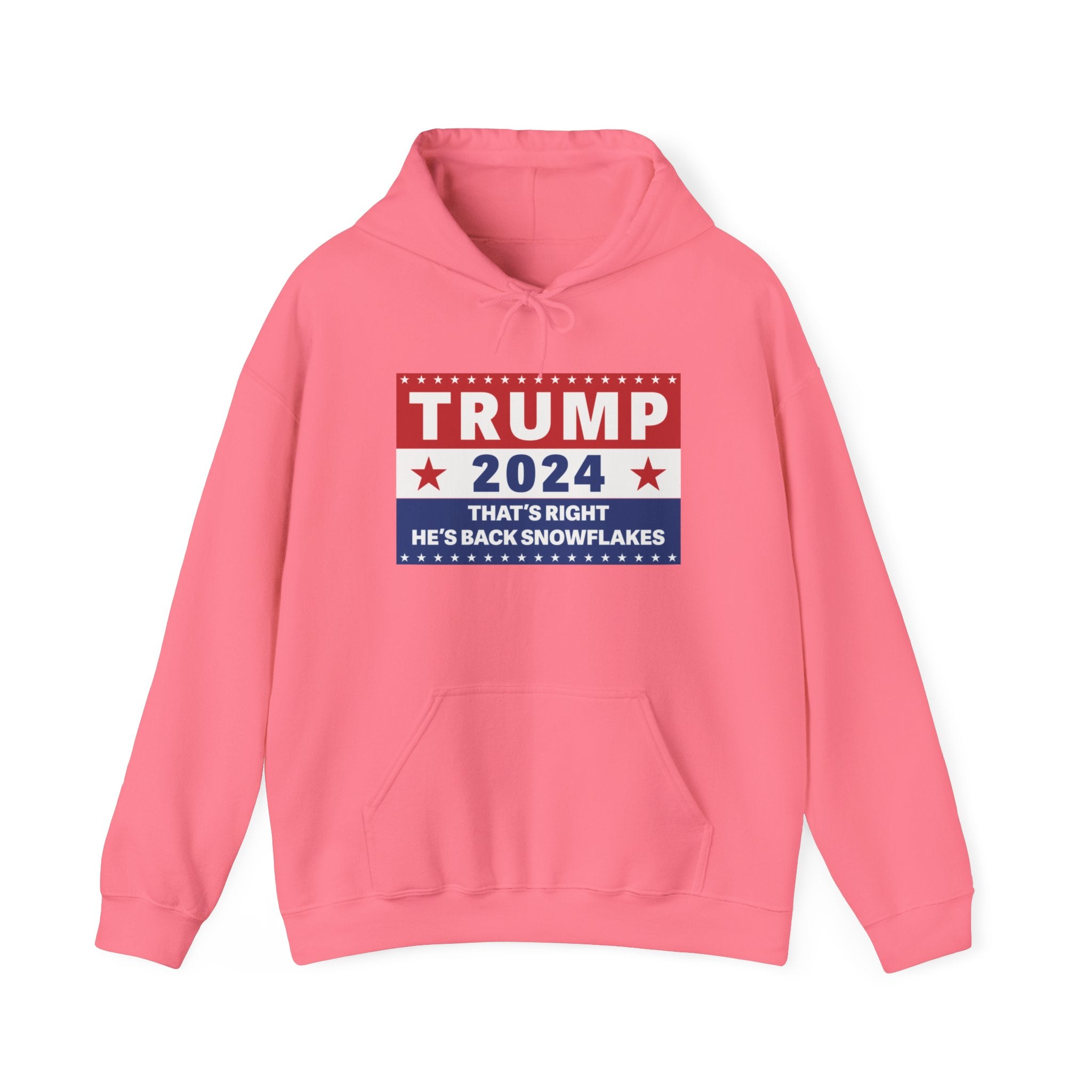 Trump 2024 That's Right, He's Back Snowflakes Hoodie - PatriotDepot.com