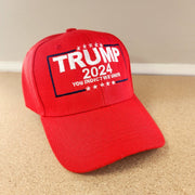 Trump 2024 You Indict We Unite Custom Embroidered Hat - PatriotDepot.com