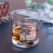 Trump 2025 The Return of My President Glass - PatriotDepot.com