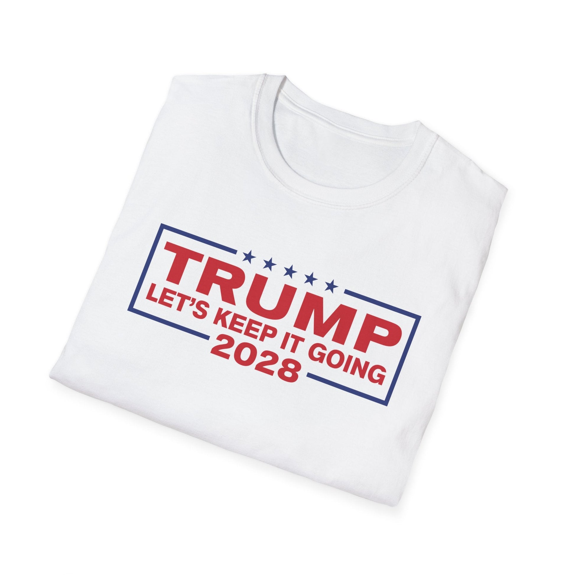 Trump 2028 'Let's Keep It Going' T-Shirt - PatriotDepot.com